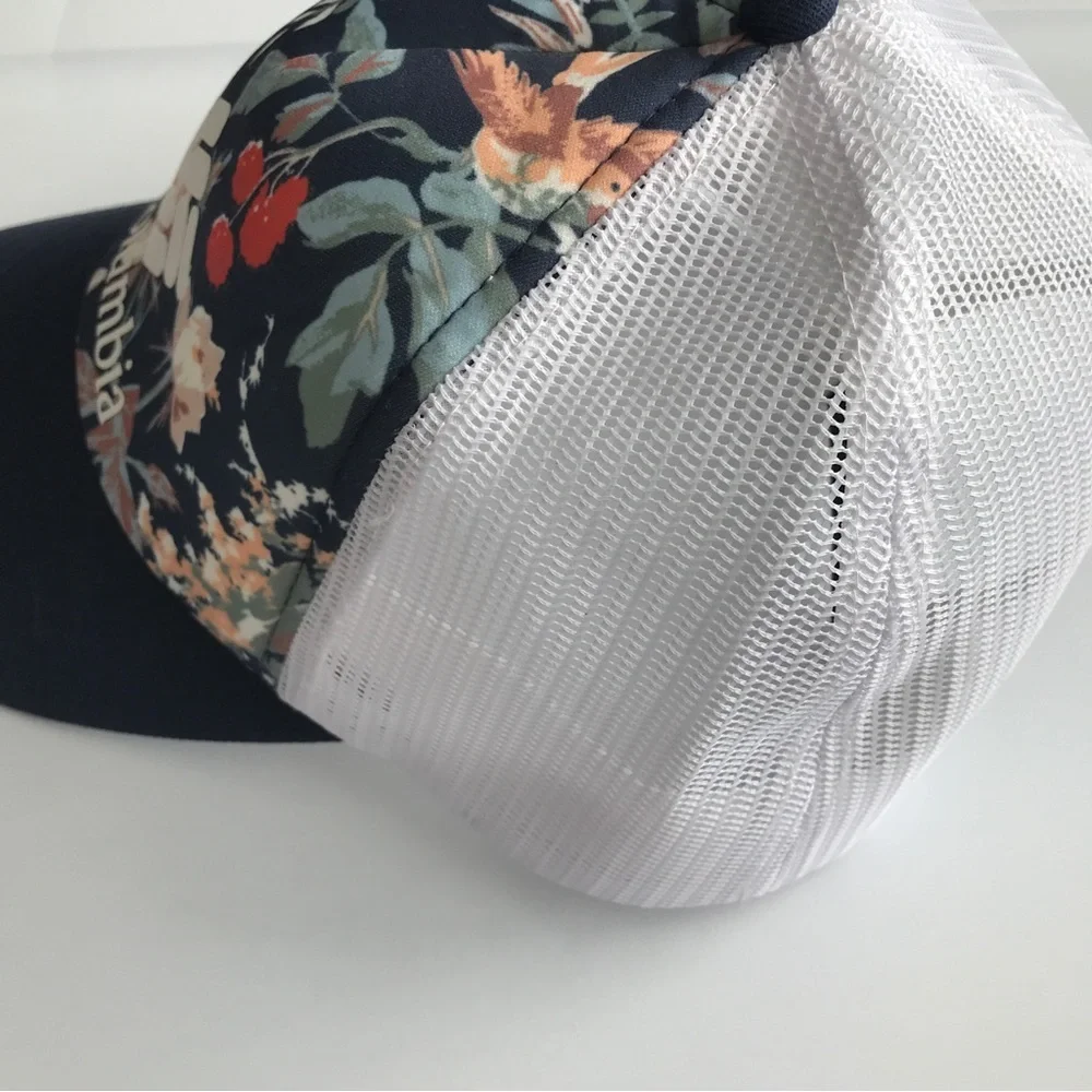 Columbia floral mesh SnapBack hat